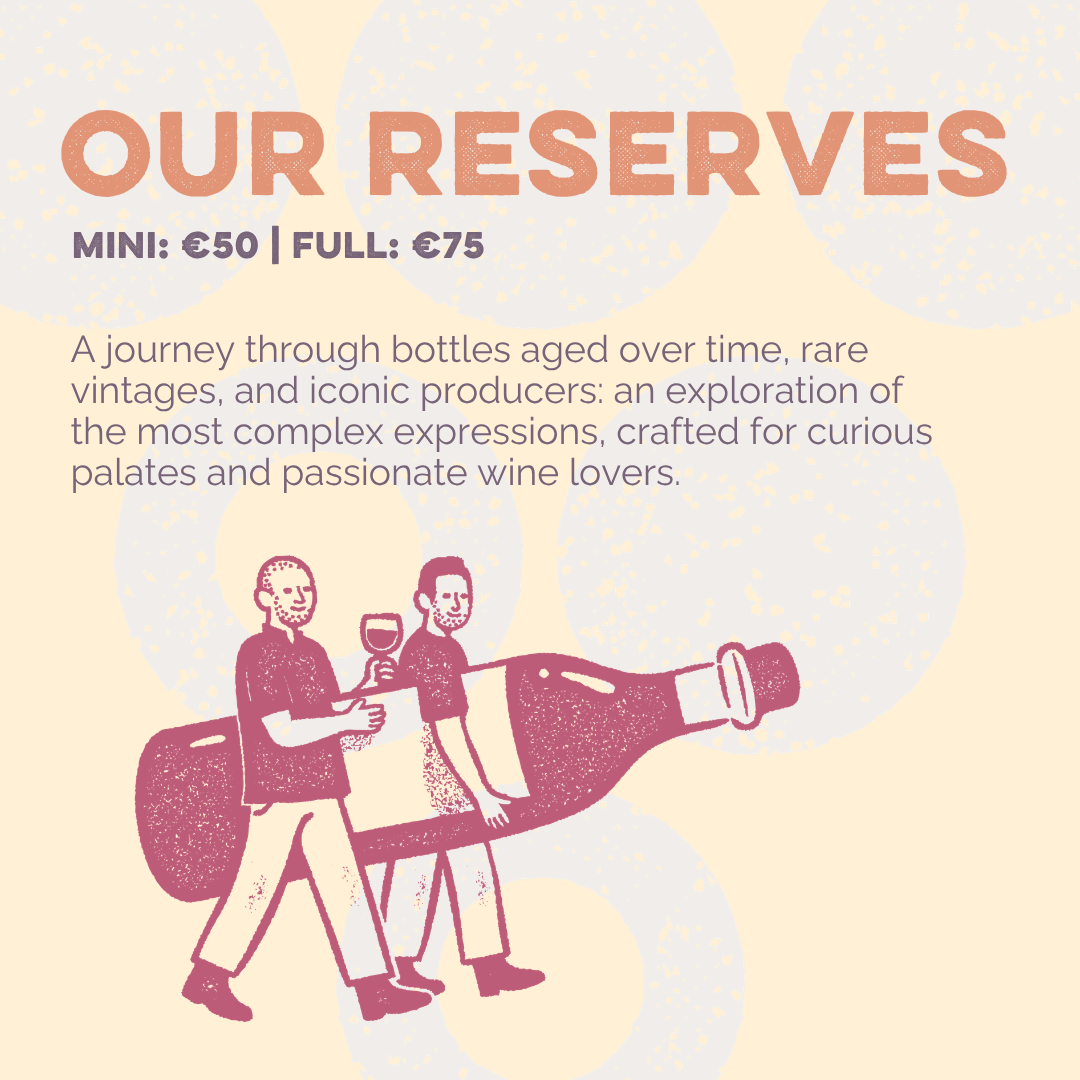 our reserves tasting